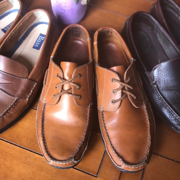 Men’s Leather Loafers, Sz.12, 4 Pair, Quality! - Picture 3 of 12